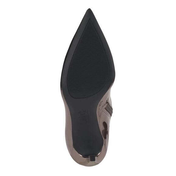 INC Women's Sedona Shiny Over The Knee Boots Pewter Size 8 1/2 - Picture 5 of 5